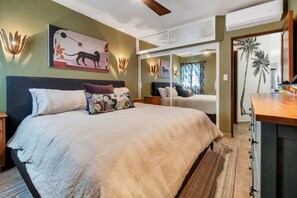 1 chambre, fer et planche Ă  repasser, Wi-Fi gratuit, draps fournis