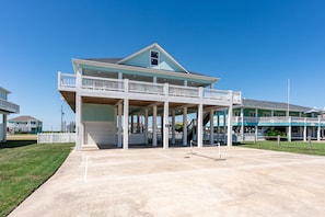 Sports court - Ocean View | Hot tub | Game Loft | Walk to beach l Pickleball (Port Bolivar)