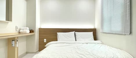 1 室のベッドルーム、アイロン / アイロン台、WiFi