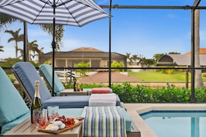 Pool - Canal-Front Oasis: Pool, Games, EV Charger (Cape Coral)