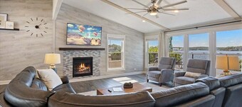 Lakefront Home with Game Room, Firepits & Gazebo at 3MM
