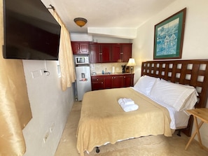 1 soverom, strykejern/-brett, reiseseng for barn og wi-fi