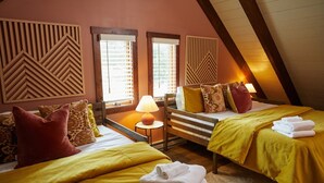 3 dormitorios y ropa de cama