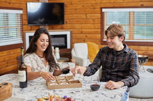 Step Inside the Yellow Door – Your Mountain Chalet Escape Awaits