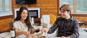 Step Inside the Yellow Door – Your Mountain Chalet Escape Awaits