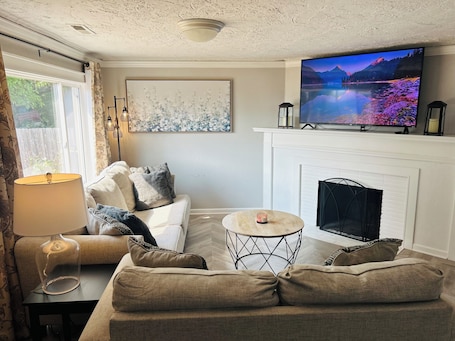 Living area. Home Sweet Home