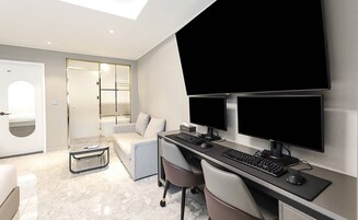 Decoración personalizada, muebles diferentes y wifi gratis