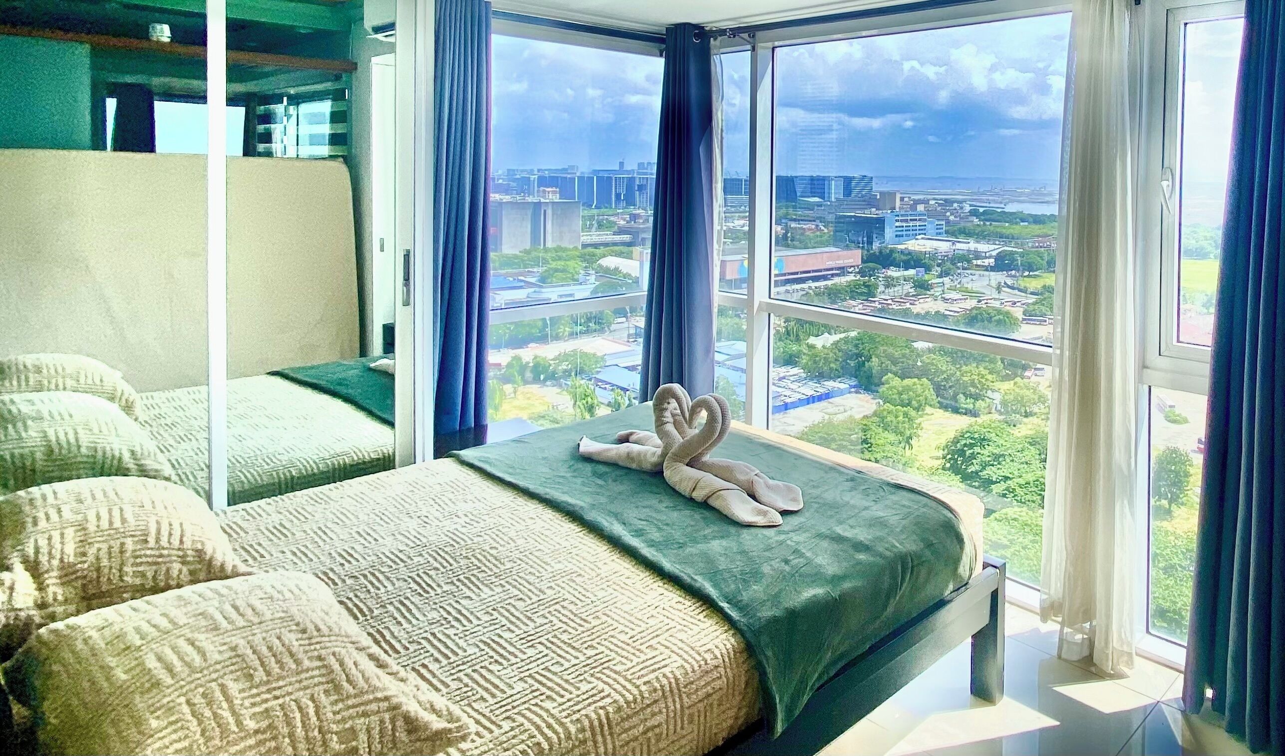 Egyptian cotton sheets, premium bedding, down duvets, memory-foam beds