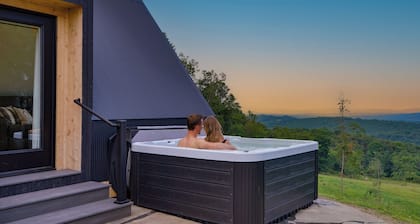 Sun Valley Overlook A-Frame | Wow Views + Hot Tub
