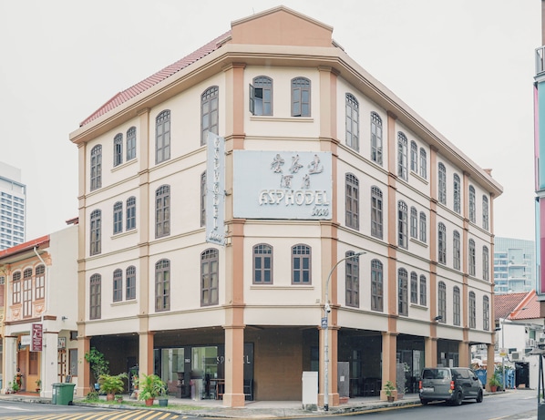 Fachada de la propiedad