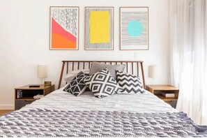 2 slaapkamers, wifi, beddengoed