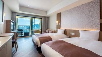 In-room safe, desk, blackout curtains, soundproofing