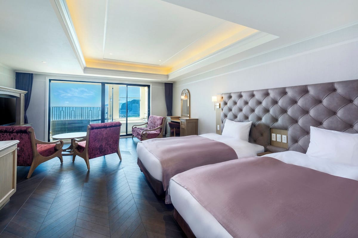 Sky Fourth with Open Air Hot Spring Bath - East Tower, Non-smoking | In-room safe, desk, blackout drapes, soundproofing