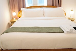 5 chambres, fer et planche à repasser, lit parapluie, Wi-Fi gratuit