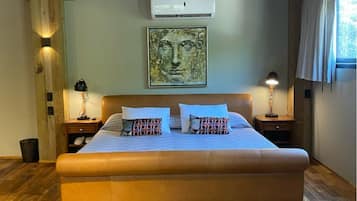 Deluxe-Apartment | Zimmersafe, Verdunkelungsvorhänge, kostenloses WLAN