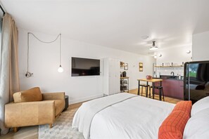 1 soverom, wi-fi og sengetøy