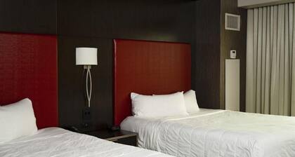 Two Queen Room at a Hotel
