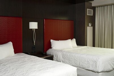 Two Queen Room at a Hotel