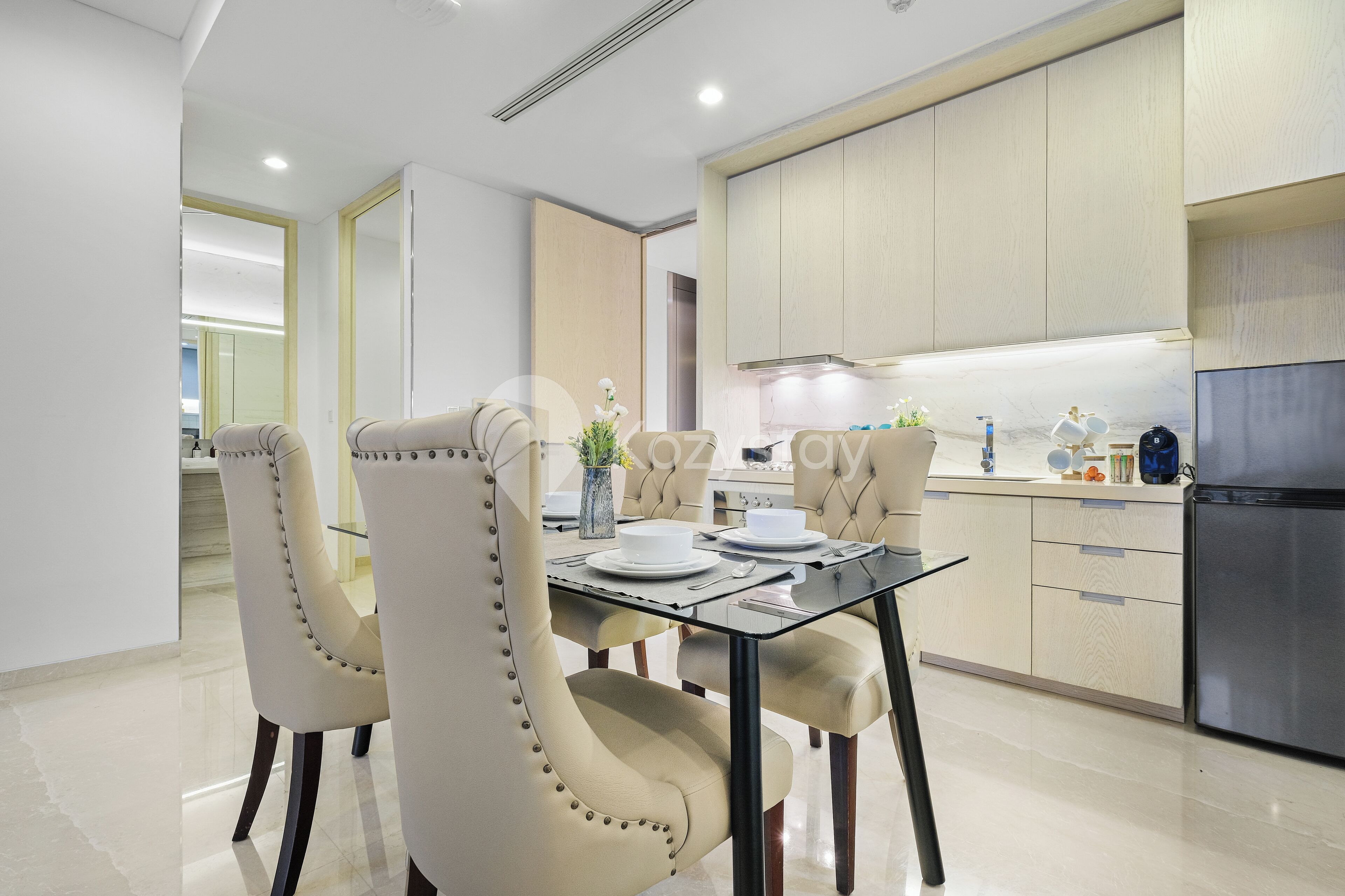 Apartment, 2 Bedrooms, City View | Private kitchen