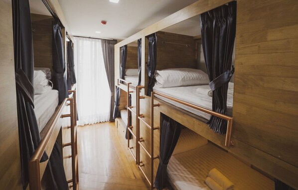 Egyptian cotton sheets, premium bedding, down duvets, memory-foam beds