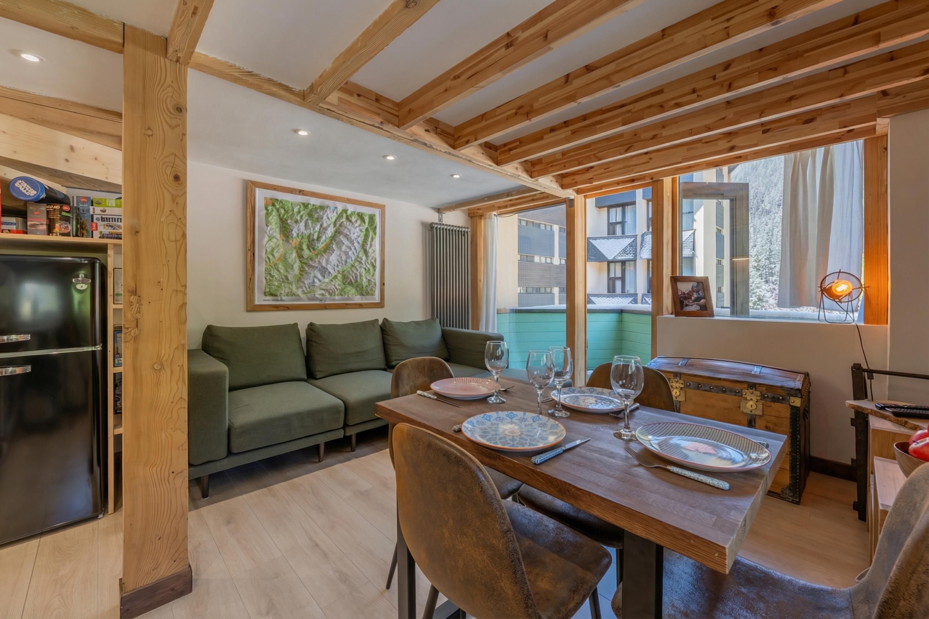 Living and dining room