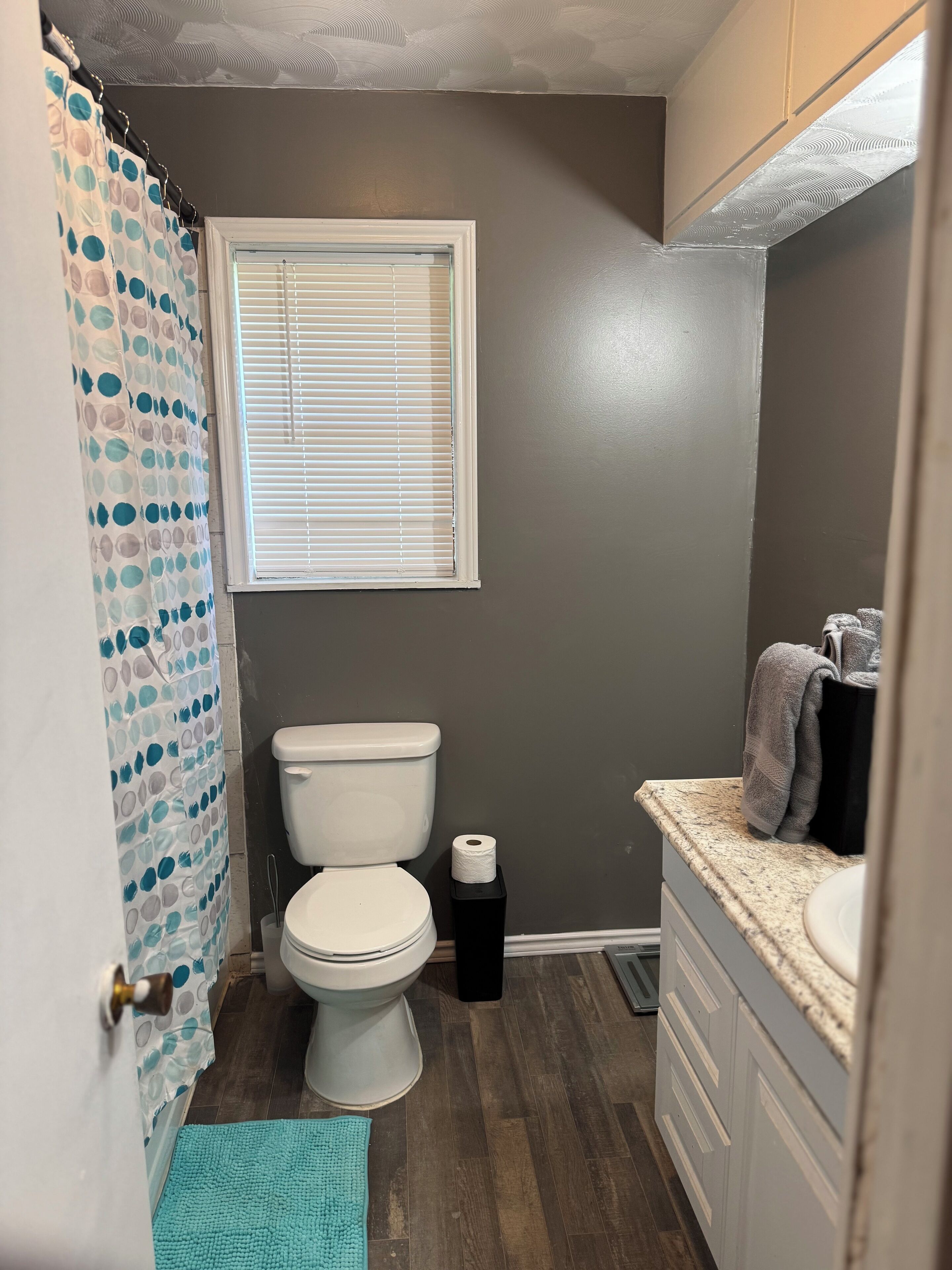 Handdoeken, zeep, toiletpapier