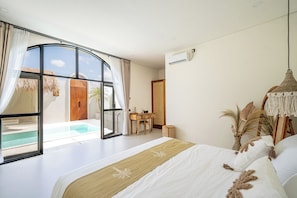 Deluxe Villa, Patio, Pool View | View from room - Kammi Villa Bali (Ungasan)