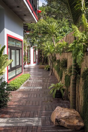 Overnattingsstedets uteområder