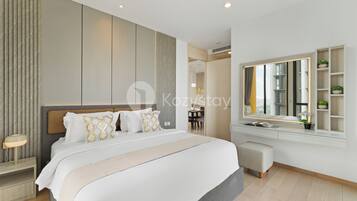 Apartment, 2 Bedrooms, City View | Iron/ironing board, free WiFi