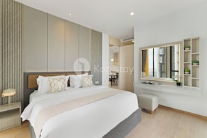 Apartamento, 2 quartos, vista para a cidade | Ferros/tábuas de passar roupa, Wi-Fi de cortesia