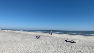 On the beach