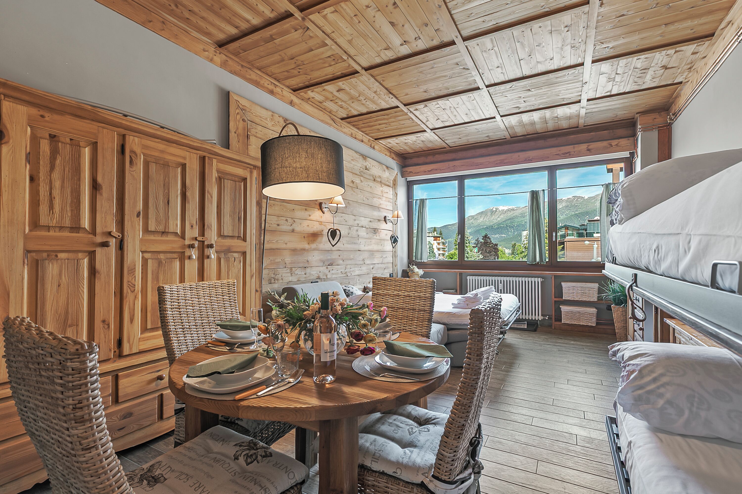 Honeymoon Studio, Mountain View (Studio Charming Sportinia) | Dining