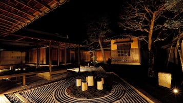 Front of property – evening/night