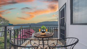 Vue depuis le balcon