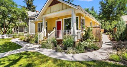 NEW! Fetch, Dine, & Unwind | Walkable Cottage Steps to North End Favs | Fun Times in Backyard!