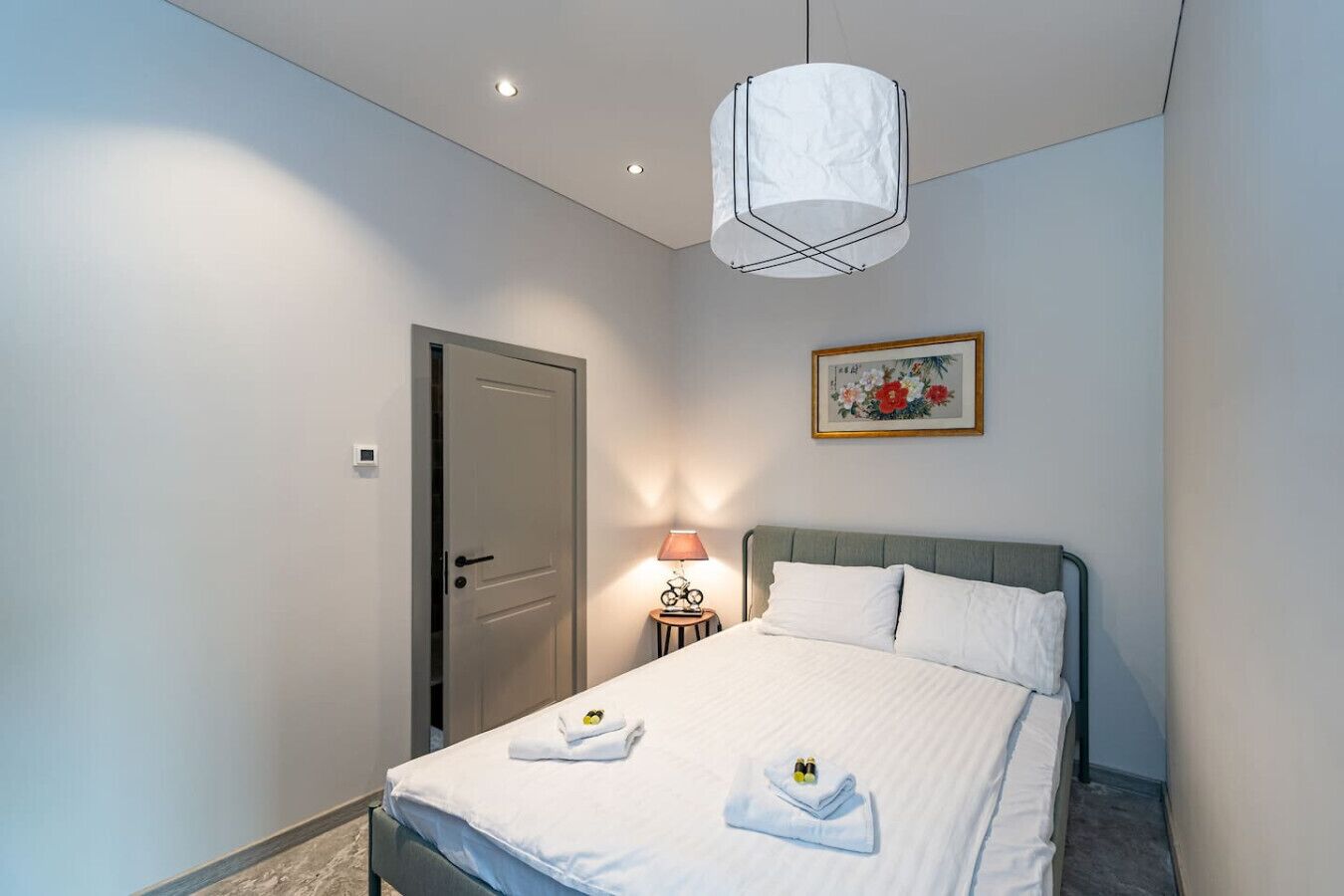 1 bedroom, desk, soundproofing, iron/ironing board