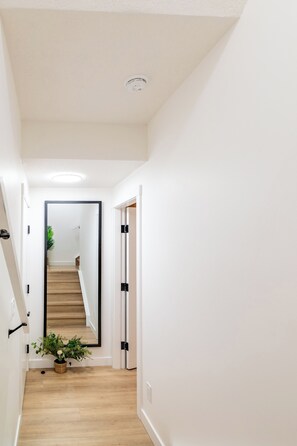 Interior - Luxe Suite | Beautyrest Beds | Heated Bath Floor (Calgary)