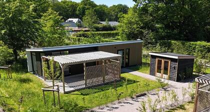 Luxury holiday home surrounded by water and forest