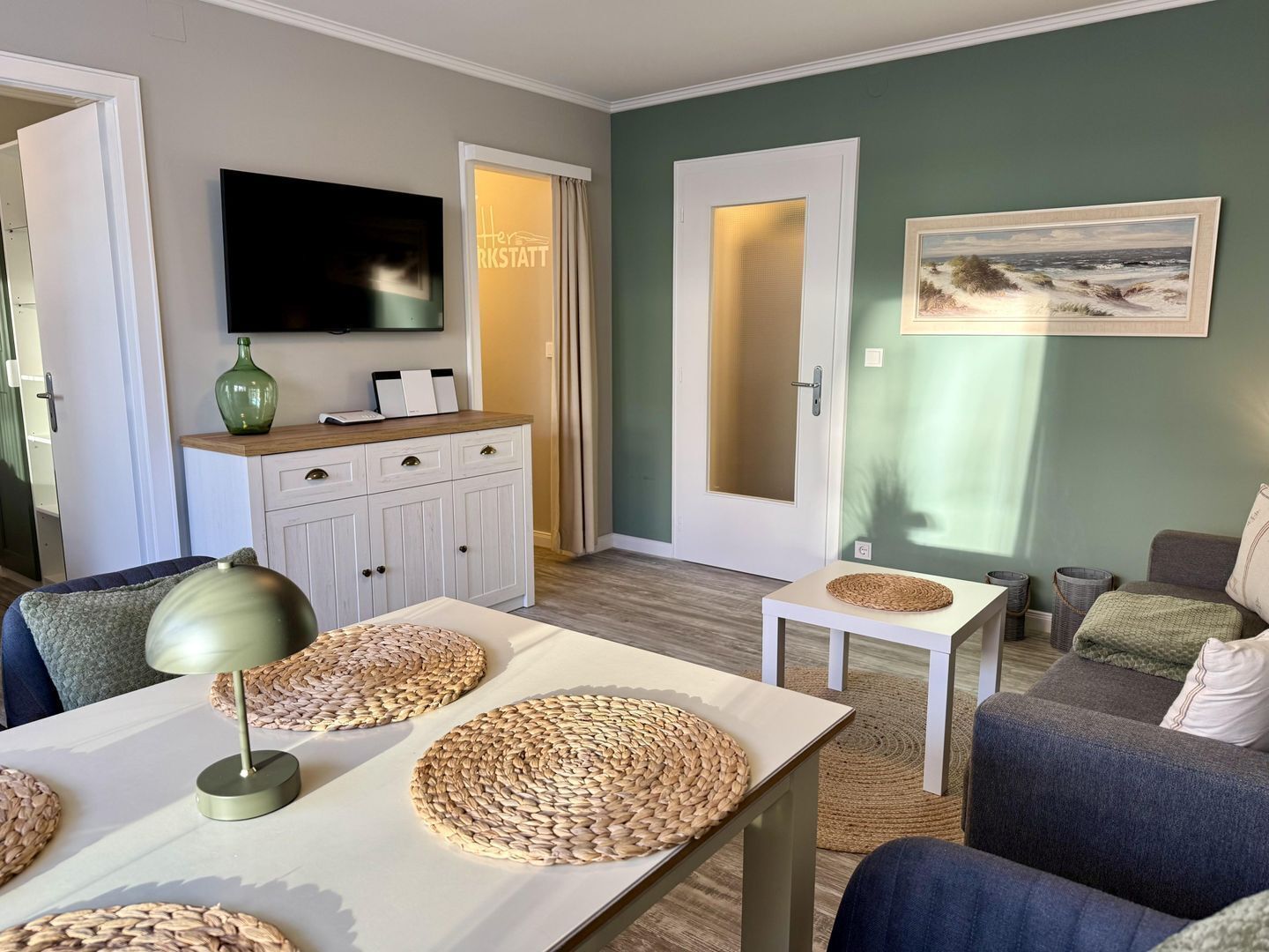 Fernseher, Stereoanlage