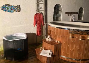 Bain à remous intérieur