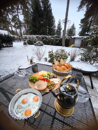 Holiday Home 'Ferienhaus Nachtigall' with Private Terrace, Garden and Wi-Fi