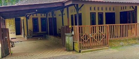 Voorkant van accommodatie