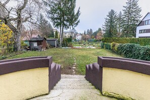 Comfort House, 2 Bedrooms, Balcony, City View | Garden view