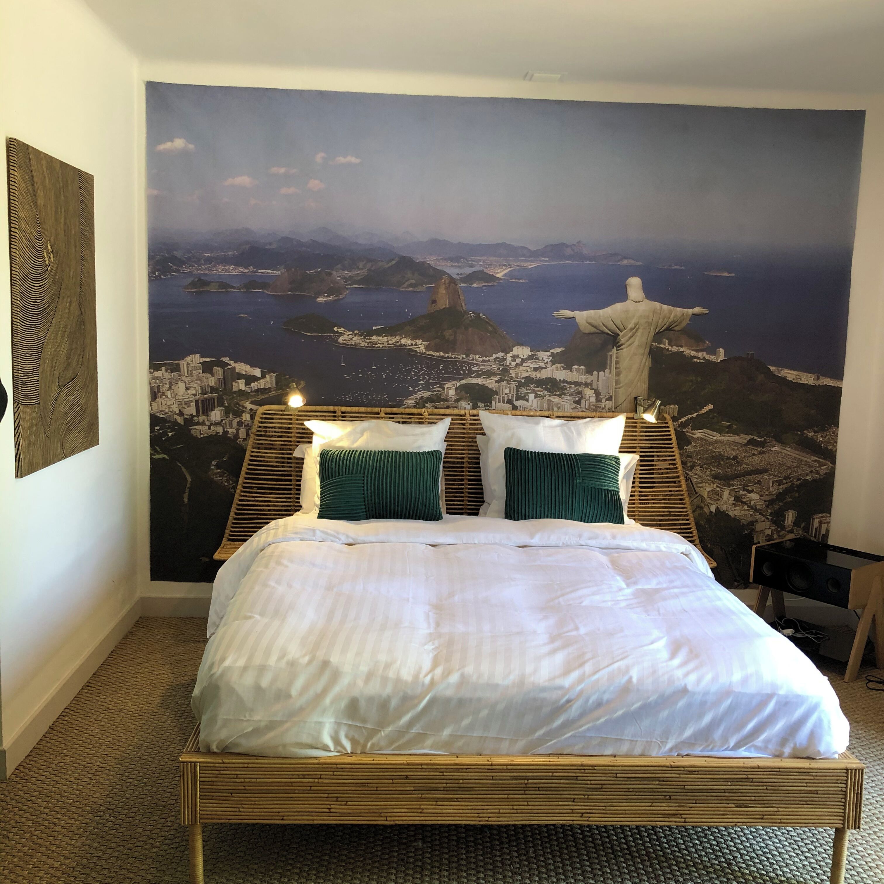 Double Room with Terrace | Premium bedding, memory foam beds, iron/ironing board, free WiFi