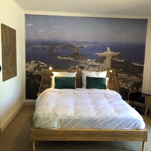 Premium bedding, memory foam beds, iron/ironing board, free WiFi