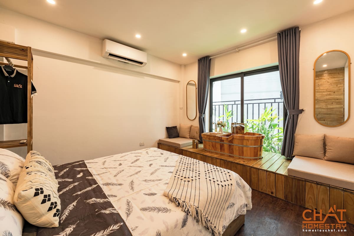 Apartamento City, 2 habitaciones, balcón, vistas a la ciudad | Wifi gratis y ropa de cama