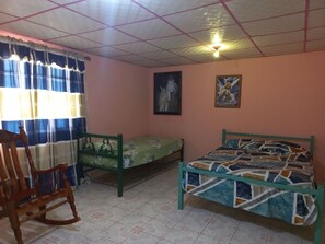 1 bedroom, iron/ironing board, Internet, bed sheets