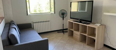 32-inch flat-screen TV with digital channels