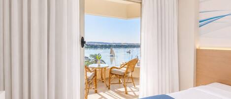 Double or Twin Room, River View With Terrace | Terrace/patio