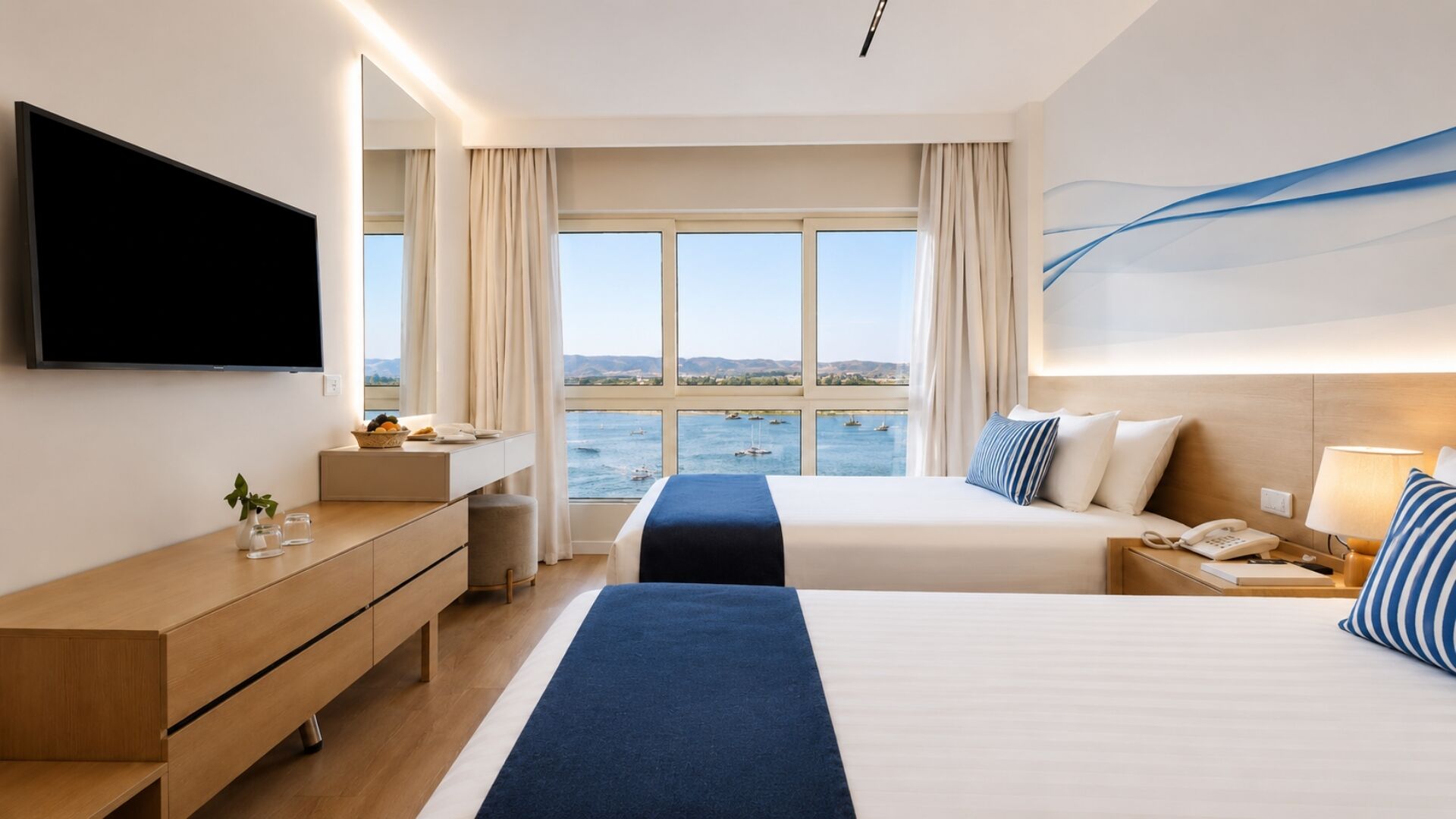 Double or Twin Room, River View | Free WiFi